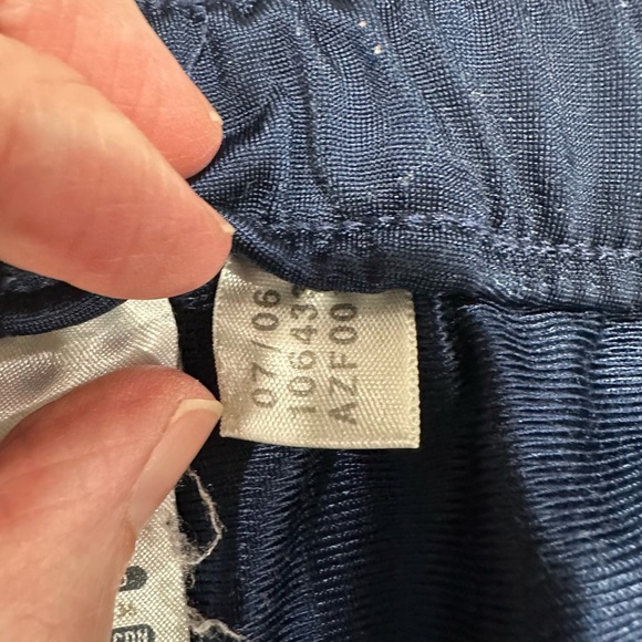 Retro Adidas Navy Blue 3 Stripe Track Pants Women’s Size Small 2006 - Picture 7 of 7